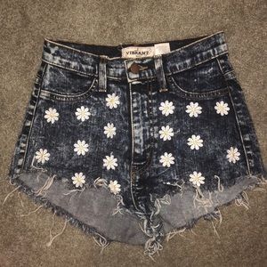 Sunflower Jean Shorts